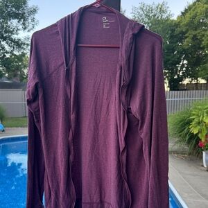 Gap maternity hoodie zip up